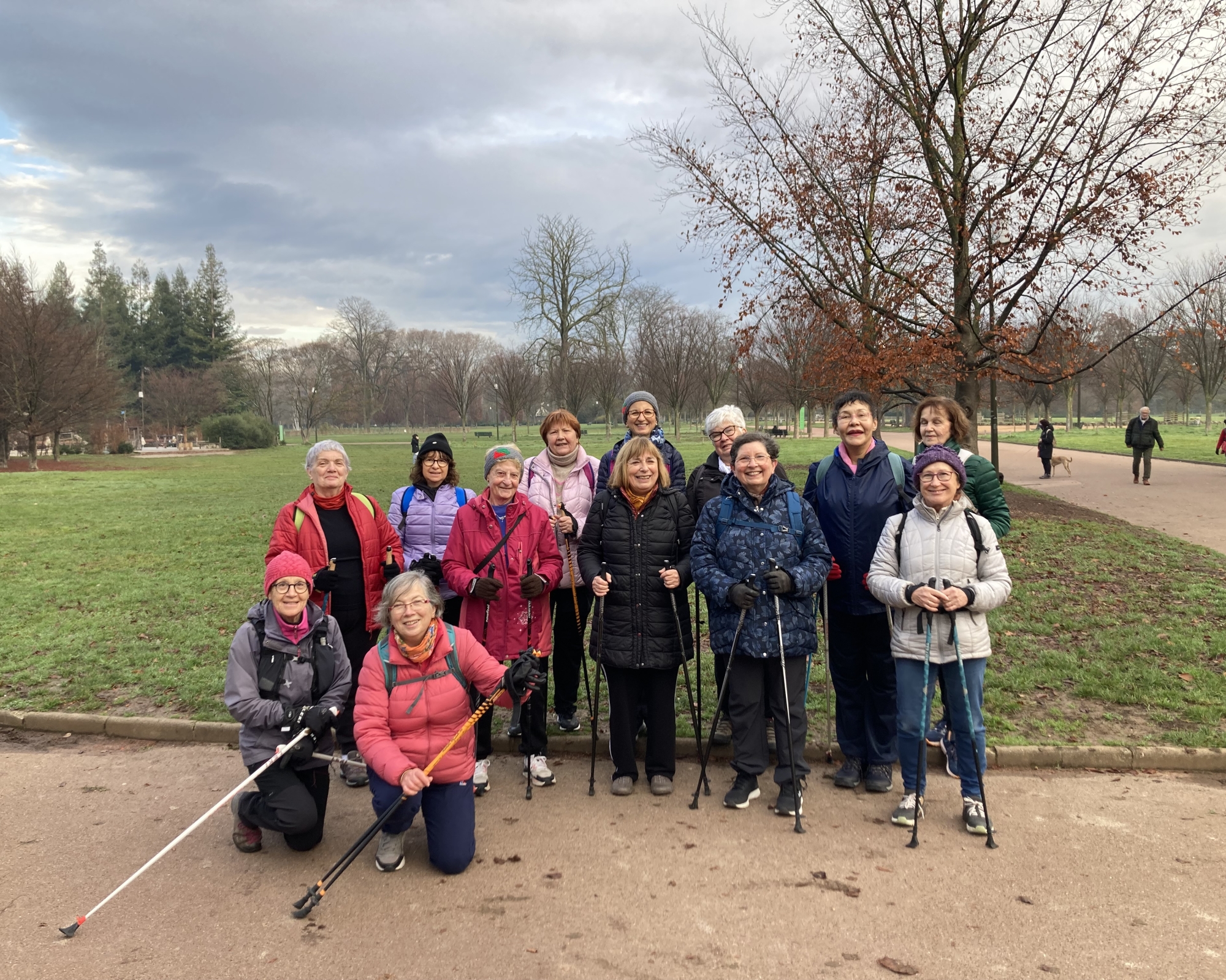 Marche nordique impromptue le mercredi 18 décembre