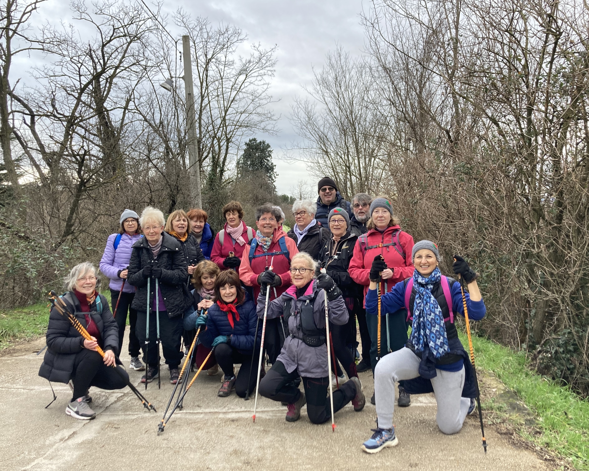 Marche nordique ALAP du 8 janvier 2025