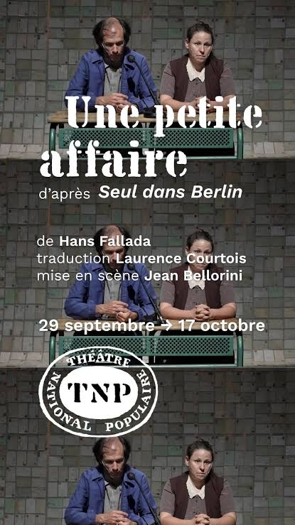 Seul dans Berlin au TNP